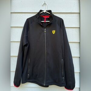 Ferrari Santander Jacket, Men’s Size XL, Black